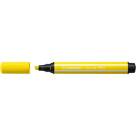 Stabilo - Filzstift Pen 68/24 Max zitronengelb | 5 Stück