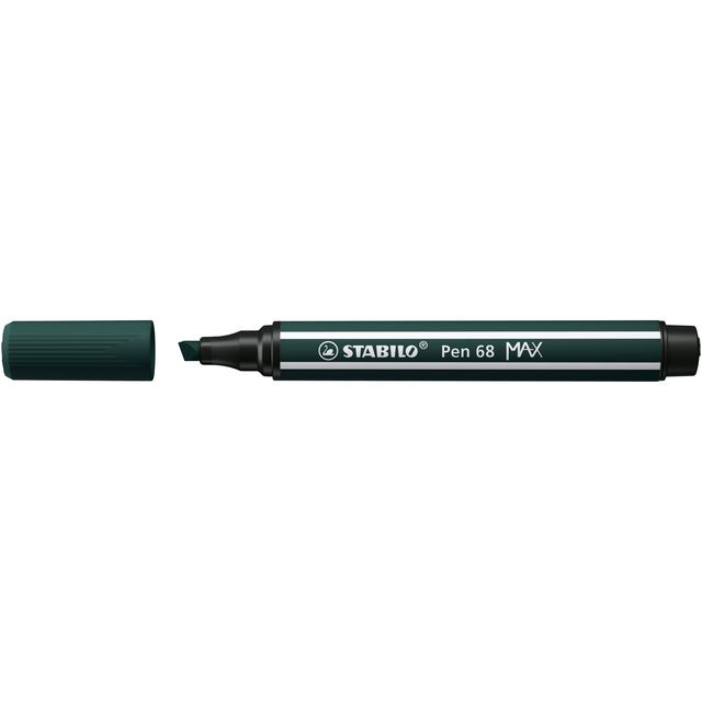 Stabilo - Filzstift Pen 68/63 Max erdgrün | 5 Stück