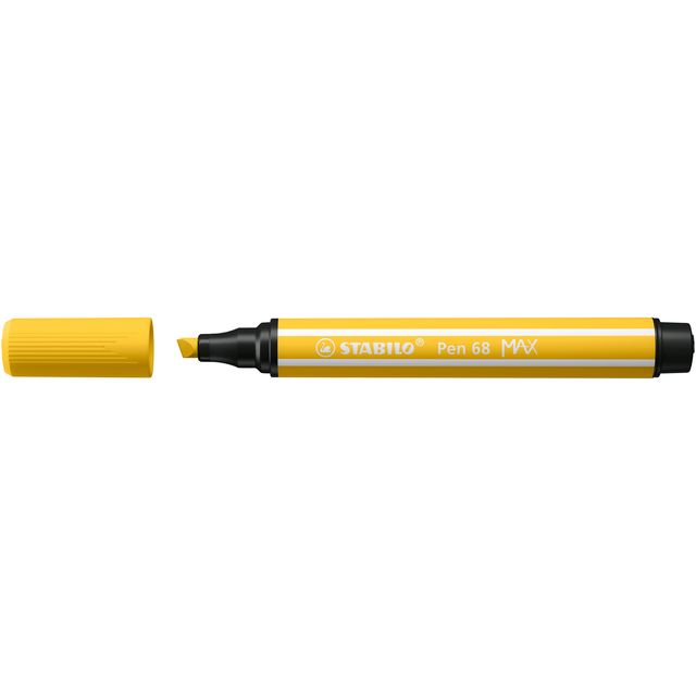 Stabilo - Filzstift Pen 68/44 Max gelb | 5 Stück