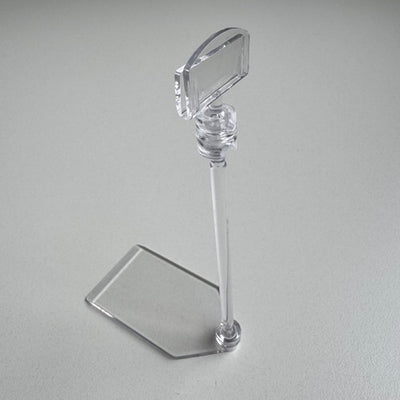 Klika - Pop-Clip-Kartenhalter mit Sockelhöhe 100 mm, 60 Stück