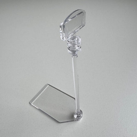Klika - Pop-Clip-Kartenhalter mit Sockelhöhe 100 mm, 60 Stück
