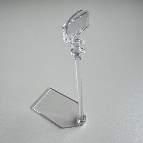 Klika - Pop-Clip-Kartenhalter mit Sockelhöhe 100 mm, 60 Stück