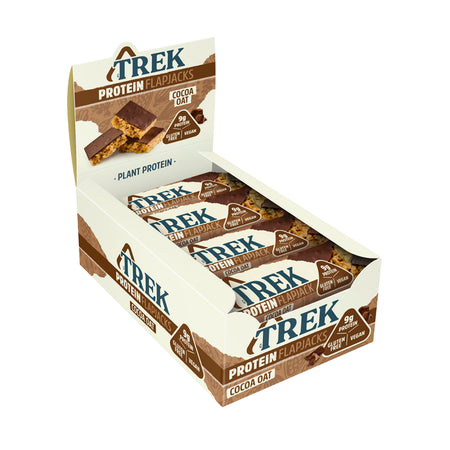 TREK - Proteinriegel Kakao-Hafer 50 Gramm | 16 Stück