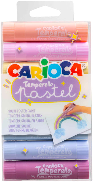Cararioka - Lackierstift Temperello Setzen Sie eine 8 Pastellfarben | 6 Stücke