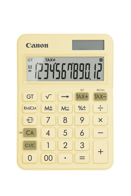 Rekenmachine canon ls-125kb geel