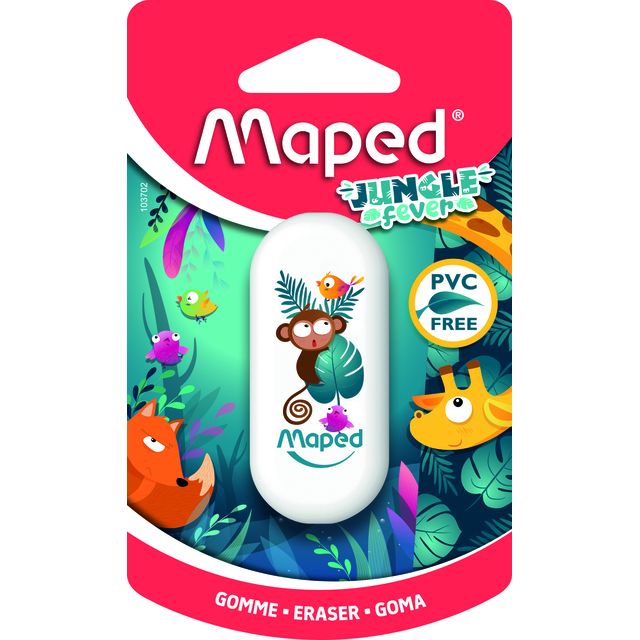 Maped - Gum Jungle Fever Blister à 1 Stück sortiert