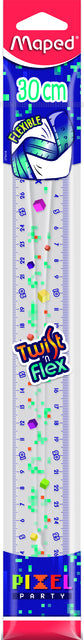 Zugeordnet - Herrscher Pixel Party Twist n Flex 30 cm