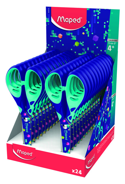 Zugeordnet - Schaar Pixel Party 13cm Zeigen Sie 24 Teile an