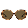 Montana – Sonnenbrille aus braunem Polarglas, halbglänzend