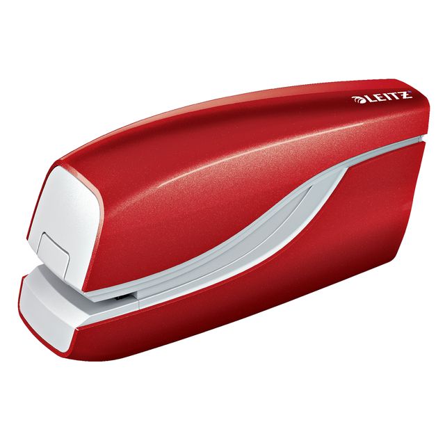 Leitz - Heftgerät NeXXt WOW kontaktlos elektrisch 10 Blatt rot