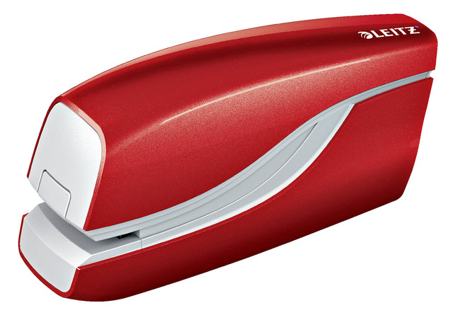 Leitz - Heftgerät NeXXt WOW kontaktlos elektrisch 10 Blatt rot