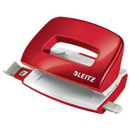 Leitz - Locher nexxt wow mini 10 Blatt rot | 30 Stück
