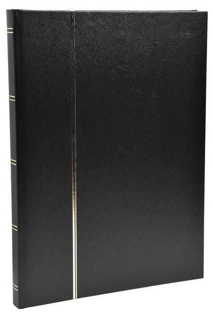 Exacompta - Briefmarkenalbum 22,5x30,5cm 48 schwarze Seiten