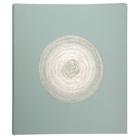 Exacompta - Fotoalbum 29x32cm 60 weiße Seiten Ellipse grün