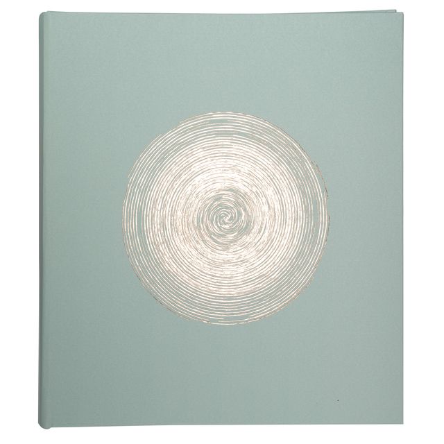 Exacompta - Fotoalbum 29x32cm 60 weiße Seiten Ellipse grün