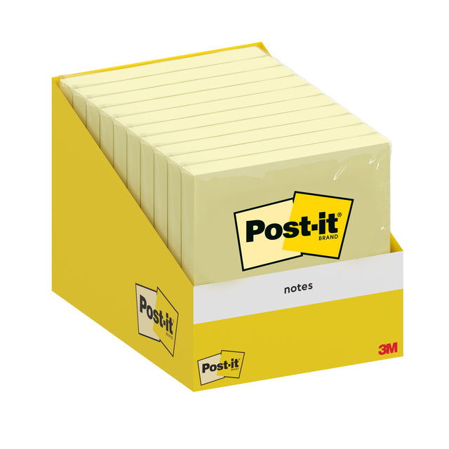 Post -it - memoblok 3m 6820 76x76mm Gelb