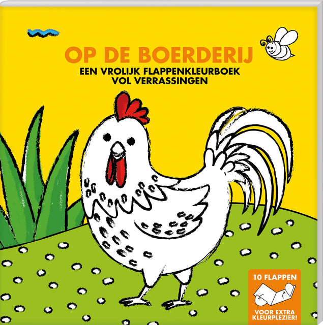 Interstat - Malbuch mit Klappen Auf dem Bauernhof