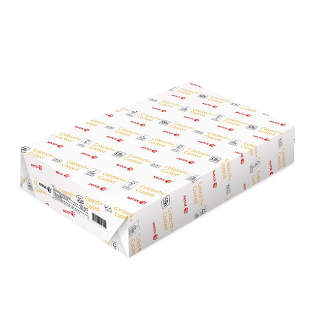 Xerox - Laserpapier Colotech+ glänzend beschichtet A3 130gr weiß 500 Blatt