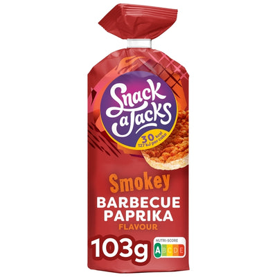 Snack-a-Jacks – Reiswaffel-Grillpaprika | 8 Stück