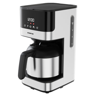 Inventum - Kaffeemaschine 1,2 Liter schwarz mit Edelstahl