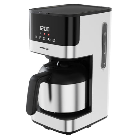 Inventum - Kaffeemaschine 1,2 Liter schwarz mit Edelstahl