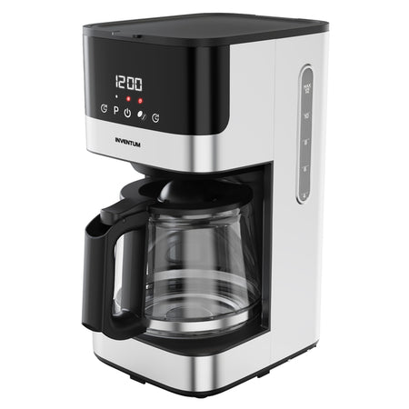 Inventum - Kaffeemaschine 1,5 Liter schwarz mit Edelstahl