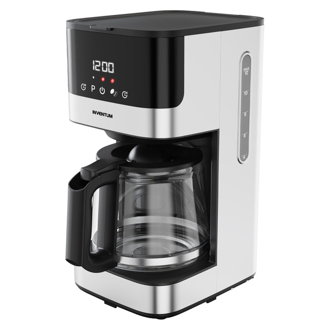 Inventum - Kaffeemaschine 1,5 Liter schwarz mit Edelstahl