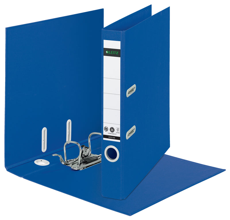 Leitz - Ordner 180° Recycling 55 mm blau | 10 Stück