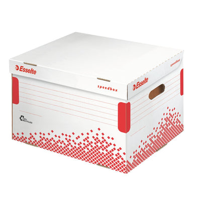 Esselte - Aufbewahrungs- und Transportbox Speedbox 392x301x334mm weiß