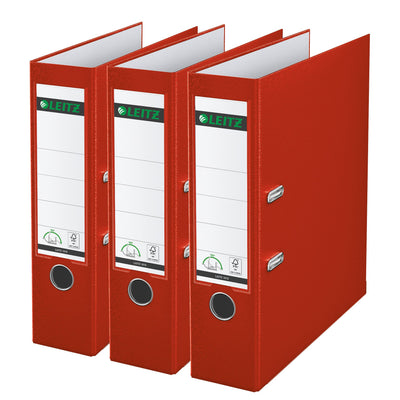 Leitz - Ordner 180° 1010 3 Stück rot