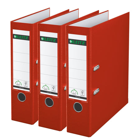 Leitz - Ordner 180° 1010 3 Stück rot