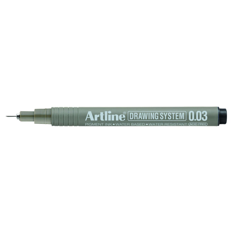 Artline - Technischer Fineliner 0,03 mm schwarz