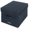 Leitz - Stoff-Aufbewahrungsbox mit Deckel 190x160x285 | 8 Stück