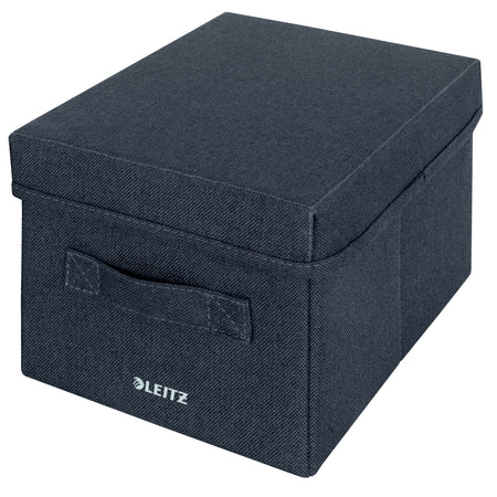 Leitz - Stoff-Aufbewahrungsbox mit Deckel 190x160x285 | 8 Stück
