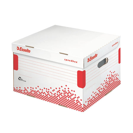 Esselte - Aufbewahrungs- und Transportbox Speedbox 367x263x325mm weiß