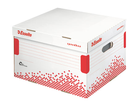 Esselte - Aufbewahrungs- und Transportbox Speedbox 367x263x325mm weiß