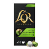 L'or - Kaffeetassen Espresso Lungo Elegante 10 Stück