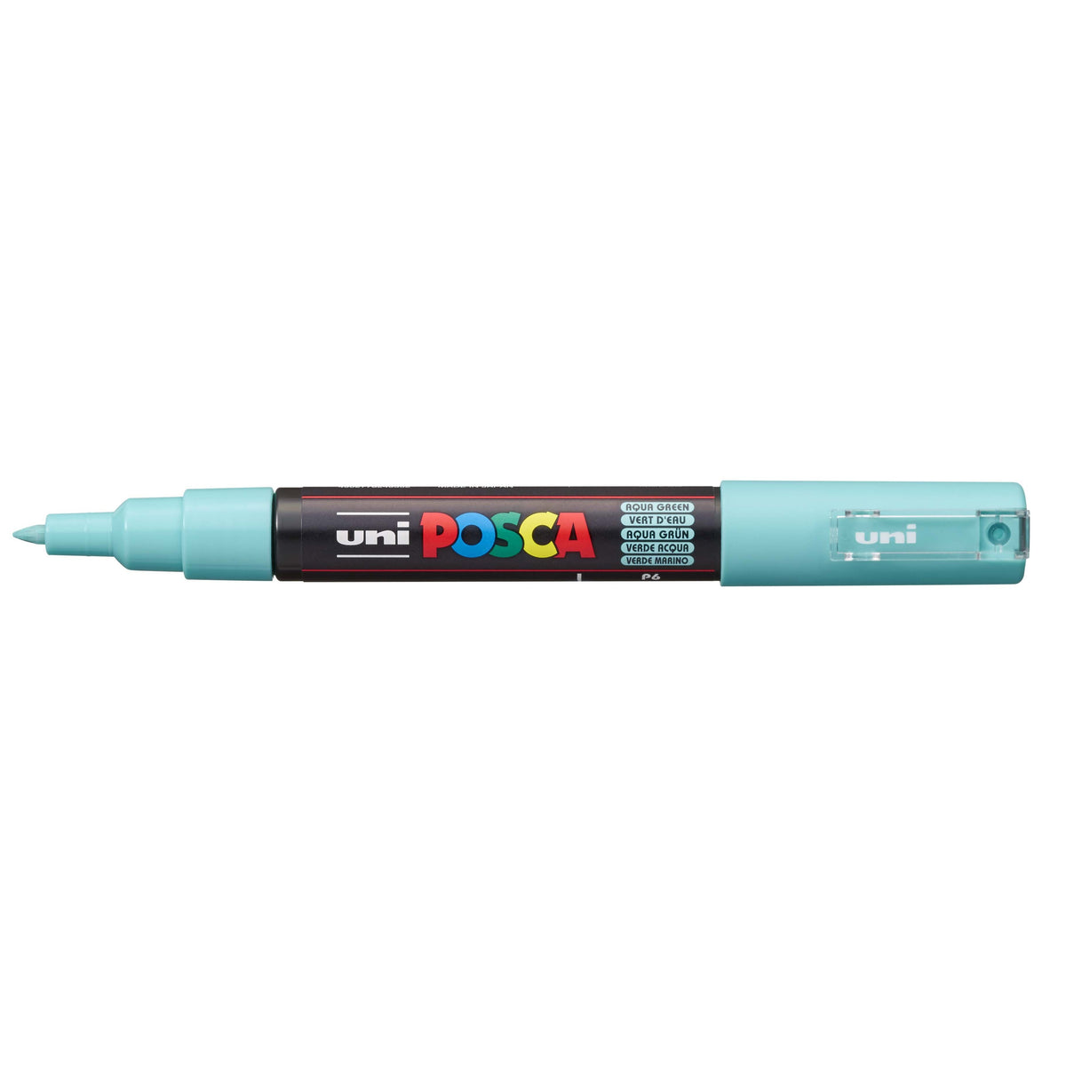 Posca - Paintmarker Uni PC1MC extra fein meergrün | 6 Stück