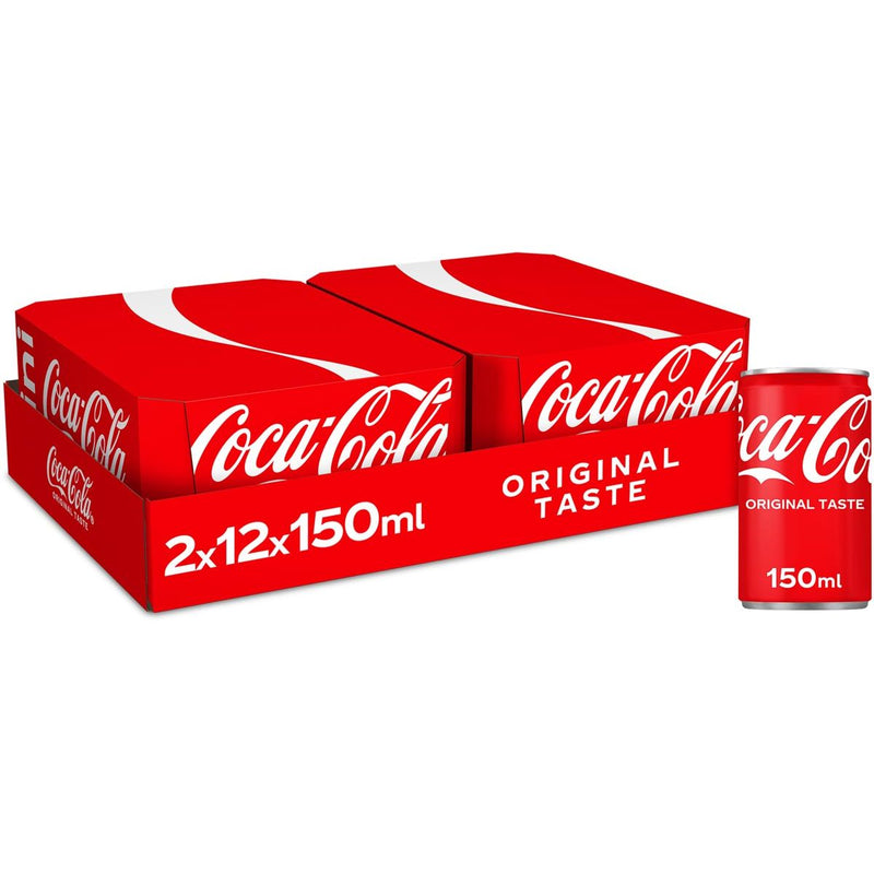 Coca Cola - Erfrischungsgetränk Normaldose 150 ml