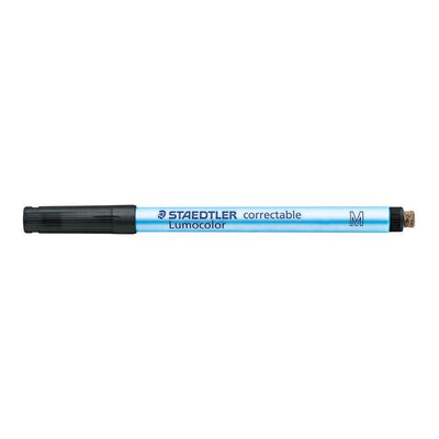 Staedtler - Filzstift Lumocolor 305 non permanent korrigierbar M schwarz
