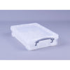 Really Useful Box – Aufbewahrungsbox 4 Liter inklusive Fachteiler 395x255x88mm transparent weiß