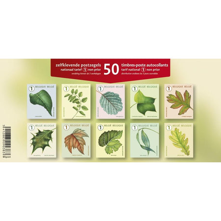 Briefmarken - Briefmarke Belgien Wert 1 selbstklebend 5x10 Stück