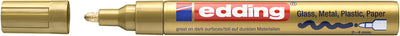 Edding -  Paintmarker  750 oliebasis 2-4mm crea goud | 10 stuks
