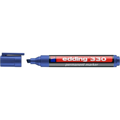 Edding - Filzstift 330 diagonal 1,5-5mm blau
