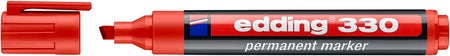 Edding - Filzstift 330 diagonal 1,5-5mm rot