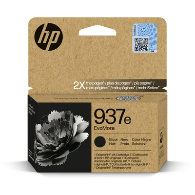 HP -  Inktcartridge  4s6w9ne 937e evomore zwart
