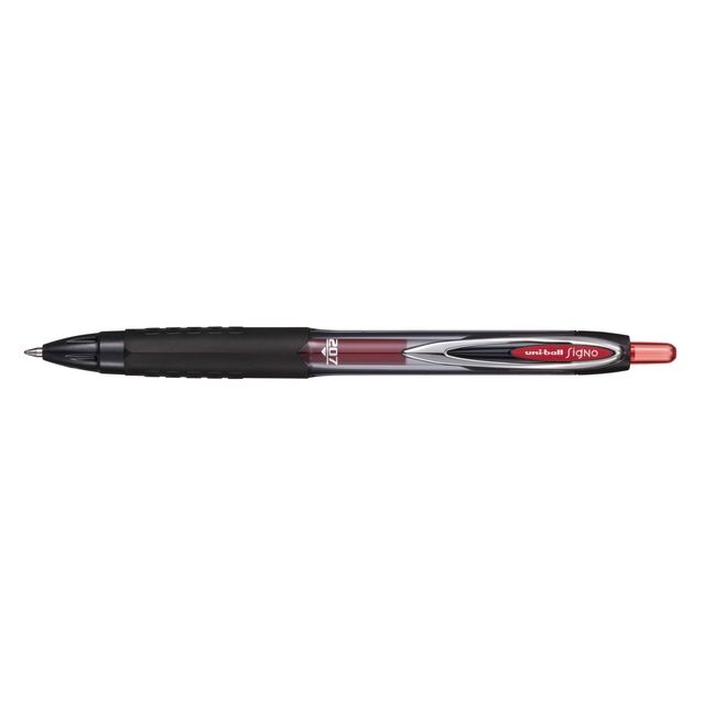 Uni-Ball - Gelschreiber signo eco 207e m rot | 12 Stück