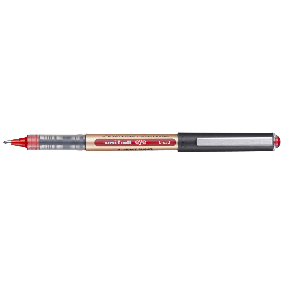 Uni-Ball - Tintenroller Eye Eco 150e B rot | 12 Stück