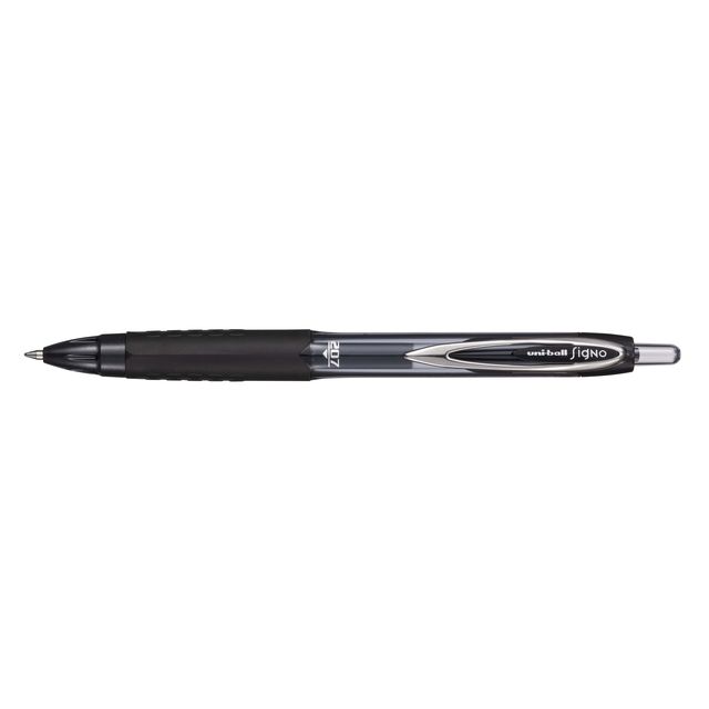 Uni-Ball - Gelschreiber signo eco 207e m schwarz | 12 Stück
