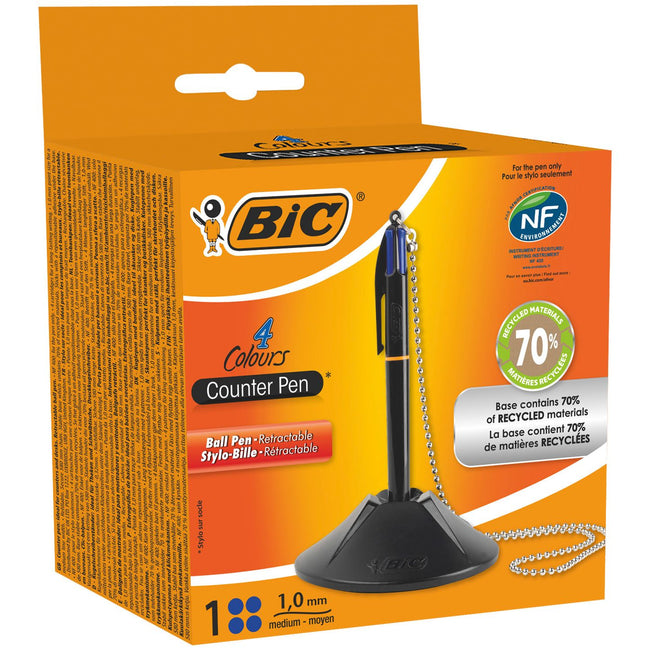 Bic - Counter Kugelschreiber m schwarz | 18 Stück